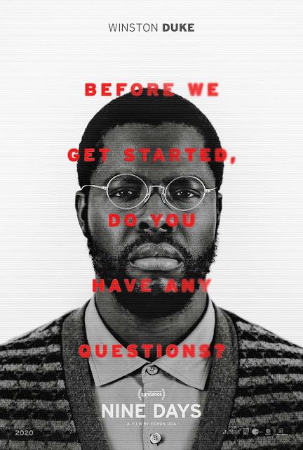 Affiches US pour le drame Nine Days signé Edson Oda