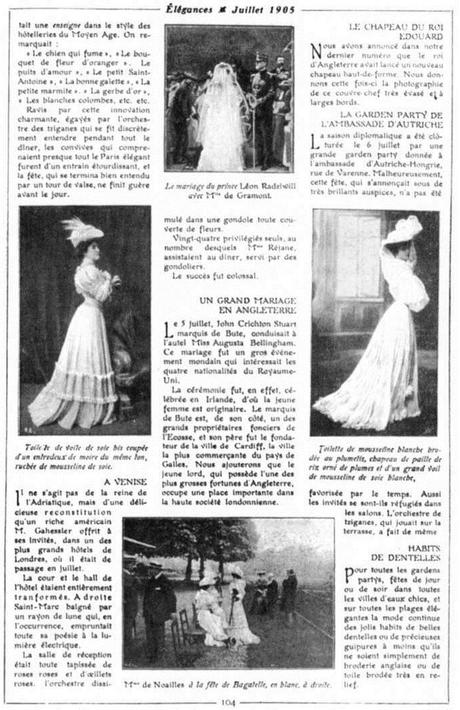 Anne-Laure de Sallembier et la vie mondaine.