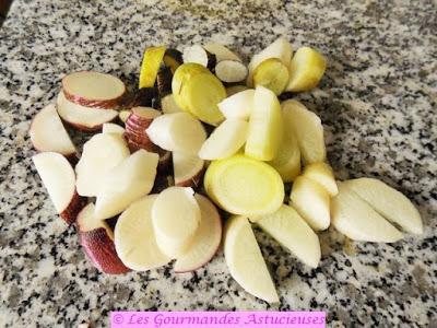 Héliantis à la cacahuète et sarrasin aux radis (Vegan)