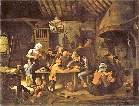 Steen 1650 ca A1 The Lean Kitchen 69.7 x 92 cm National Gallery of Canada, Ottawa