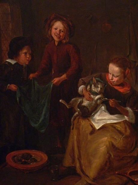 Steen 1665-68 (copie) The Cats Medicine, San Diego Museum of Art, photo Mary Harrsch