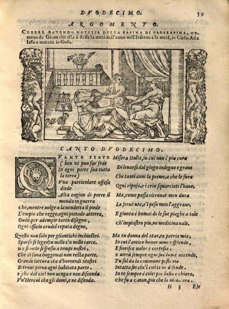 Lodovico Dolce, Le Trasformationi, Venise, Giolito, 1568, p. 59