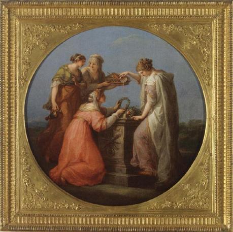 Angelica Kauffmann 1777 5 Ein Opfer an die Liebe Voralberg Museum Bregenz
