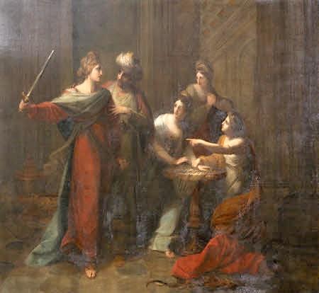 Ulysses discovering Achilles, Angelica Kauffman RA (Chur 1741 - Rome 1807) at Saltram, Devon