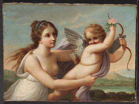 Angelica Kauffmann (style) 1750-75 The Victory of Eros MET