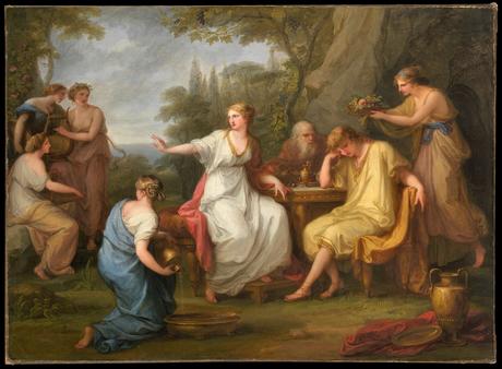 Angelica Kauffmann 1783 The Sorrow of Telemachus MET