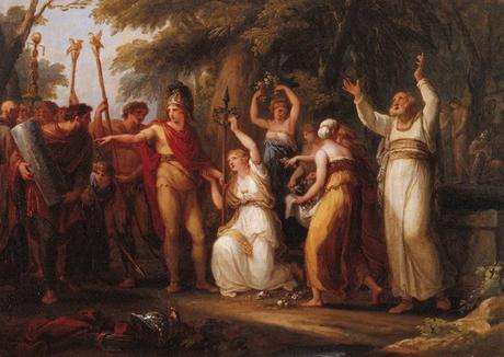 Angelica Kauffmann 1785 Hermann couronne par Tusnelda Tiroler Landesmuseum Ferdinandeum, Innsbruck