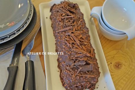 Cake fort en chocolat recette de Aurélien Rivoire (pavillon Ledoyen à Paris)