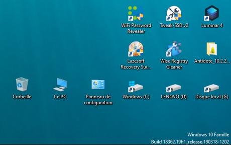 Affichez les informations de version de Windows directement sur votre bureau Affichez les informations de version de Windows directement sur votre bureau