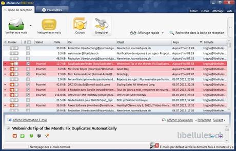 Nettoyez votre boîte e-mail pour aider la planète