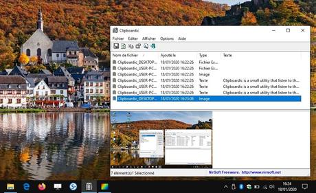 Clipboardic - un simple gestionnaire de presse-papiers de Nirsoft Clipboardic - un simple gestionnaire de presse-papiers