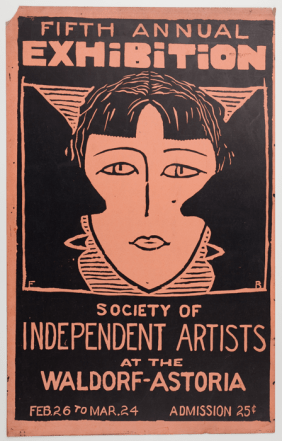 The  Society of independants artists – Billet n° 160