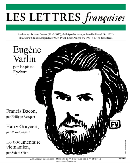 N° 176 – Les Lettres françaises d’octobre 2019