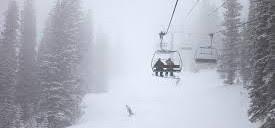 Ski et mauvais temps