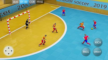 Télécharger Gratuit Soccer intérieur 2019 APK MOD (Astuce) screenshots 1