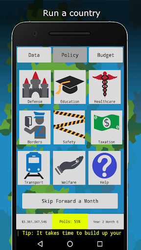 Télécharger RandomNation - Politics Game APK MOD (Astuce) 1