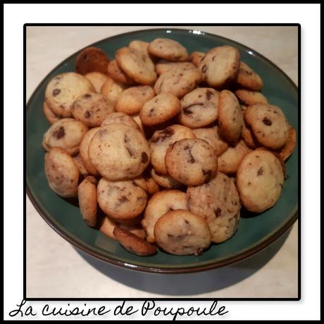 Mini cookies aux pépites de chocolat Mini cookies aux pépites de chocolat