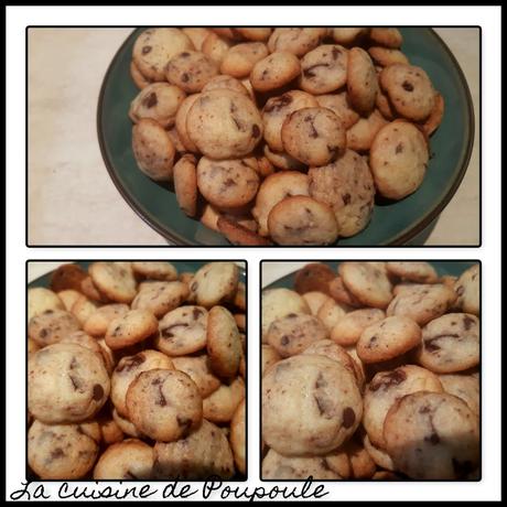 Mini cookies aux pépites de chocolat Mini cookies aux pépites de chocolat