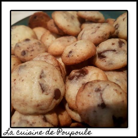 Mini cookies aux pépites de chocolat Mini cookies aux pépites de chocolat