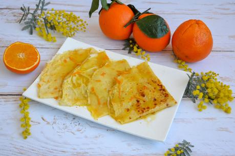 Crêpes Suzette à l’orange