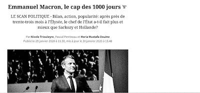 Les 1000 jours de Macron ... en 50 chiffres ou presque.