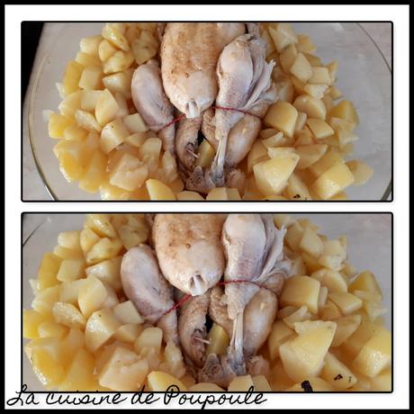 Poulet entier et ses pommes de terre (le tout au Paprika) au Cookéo Poulet entier et ses pommes de terre (le tout au Paprika) au Cookéo