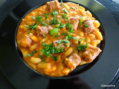 Haricots aux saucisses Haricots aux saucisses