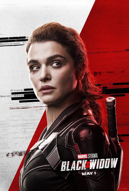 Nouvelles affiches personnages US pour Black Widow de Cate Shortland