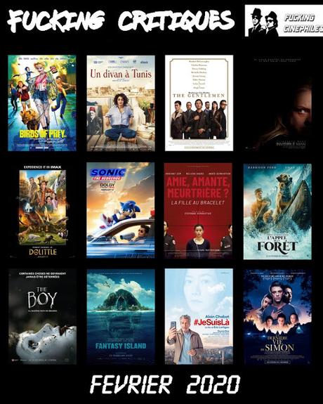Récapitulatif des Fucking Critiques des sorties ciné - Février 2020 Récapitulatif des Fucking Critiques des sorties ciné - Février 2020