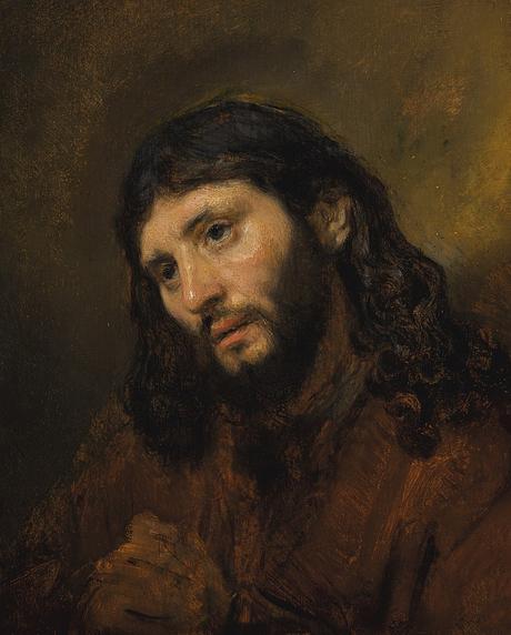 Rembrandt 1648 ca tete de Christ Louvre Abu Dhabi
