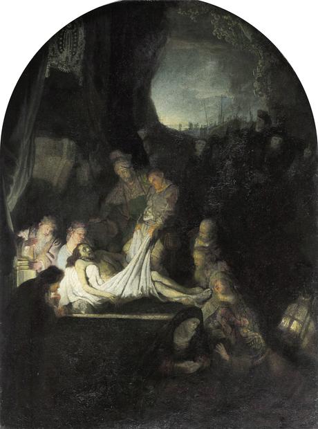 The entombment, by Rembrandt