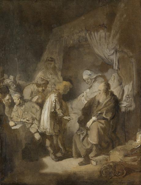 Rembrandt 1633 Joseph Telling his Dreams to his Parents and Brothers
