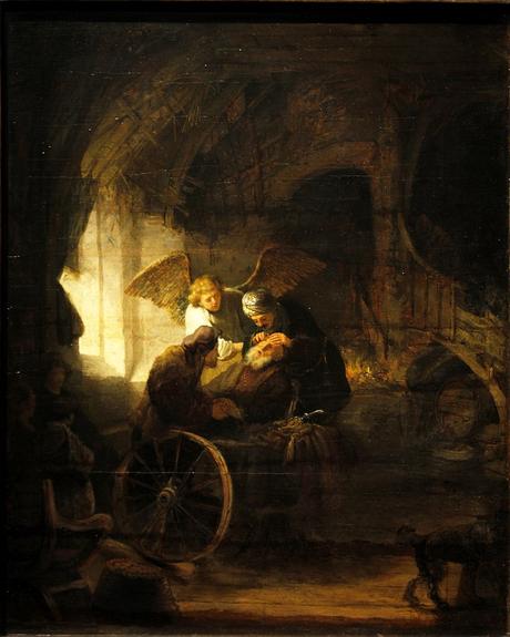 Rembrandt 1636 Tobias_Healing_his_Father_sight-_Staatsgalerie_-_Stuttgart