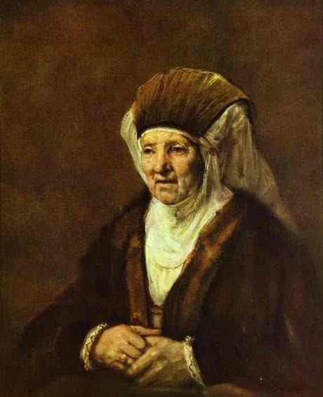 Rembrandt, 1655, Vieille femme assise National Museum, Stockholm