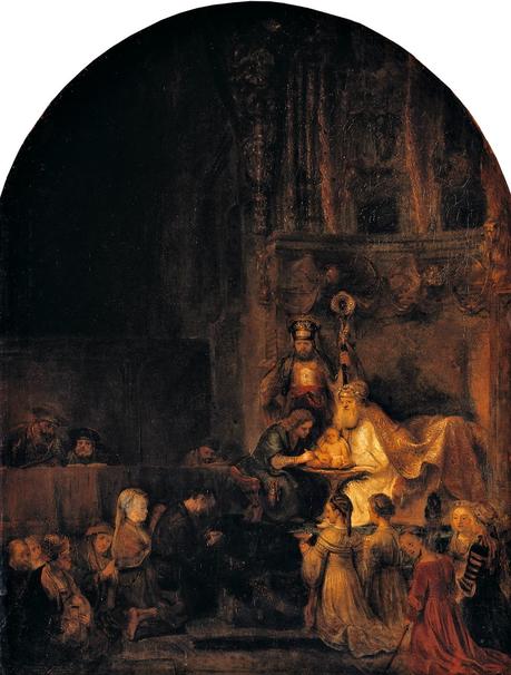Rembrand (studio) 1646 Circumcision_of_Christ,_sHerzog_Anton_Ulrich-Museum,_Braunschweig