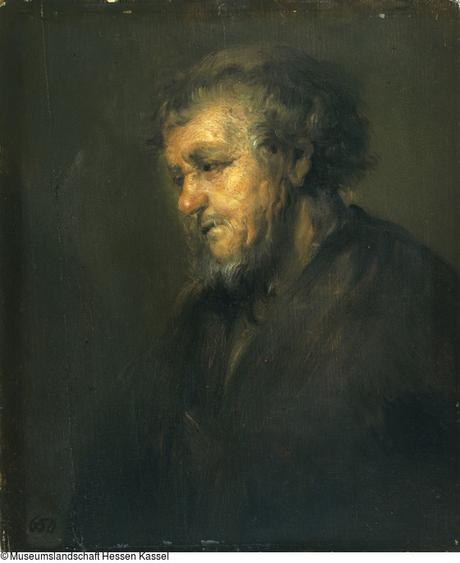 Rembrandt 1645 ca Vieil homme a la tete nue (HdG 374) Kassel