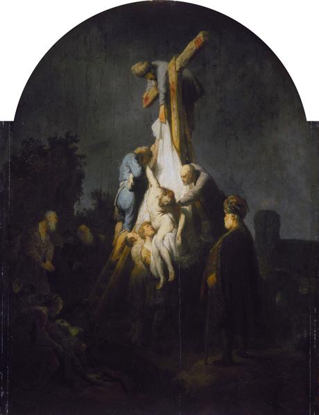 The descent from the cross, by Rembrandt