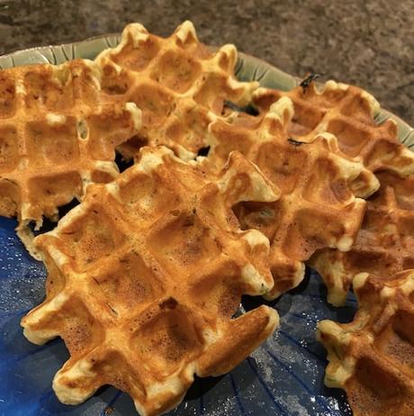 Gaufres au saumon fumé Gaufres au saumon fumé