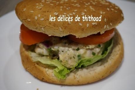 Burger à la dinde Burger à la dinde
