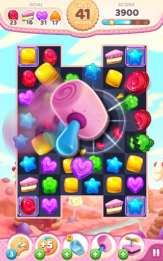 Télécharger Gratuit Cookie Rush Match 3  APK MOD (Astuce) 3