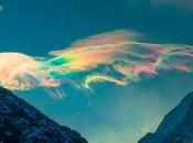 Étonnantes photos nuages ​​irisés Sibérie