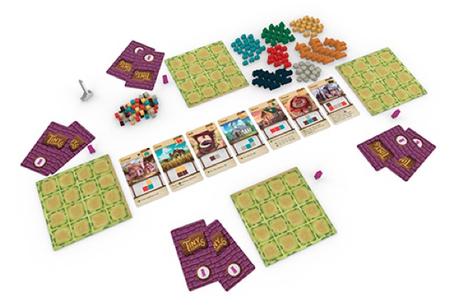 Test de Les Petites Bourgades, Tiny Towns, de Peter McPherson chez Lucky Duck Games