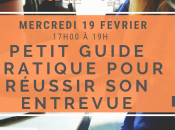 Conférence Petit Guide pratique pour réussir entrevue