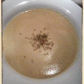 Mise à l’honneur 61 velouté de topinambour au miel et au curry au thermomix - La cuisine de poupoule