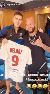 PSG Montpellier : un petit bisou à Delort et ses potes PSG Montpellier : un petit bisou à Delort et ses potes