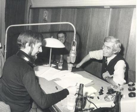 Hergé et Eddy Mitchell