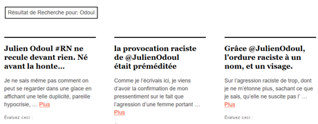 L'ignoble provocateur raciste et ségrégationniste nommé @JulienOdoul