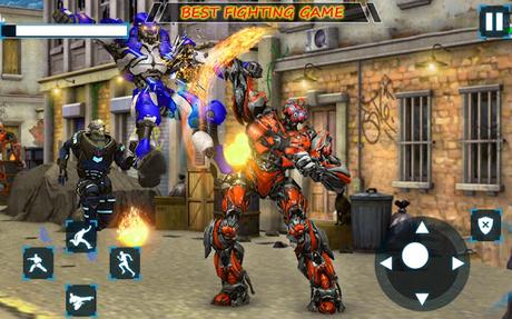 Télécharger Powerful Robot Street Fighting Game APK MOD (Astuce) Télécharger Powerful Robot Street Fighting Game APK MOD (Astuce) 4