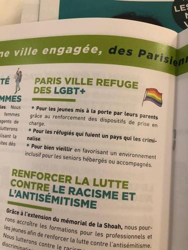 Avec Anne Hidalgo, Paris, ville refuge pour les LGBTQI