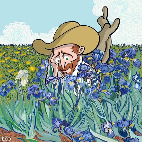 Ces illustrations qui célèbrent la vie de Vincent van Gogh